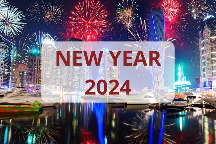 НОВОГОДНЯЯ НОЧЬ 2024 НА ЯХТЕ В DUBAI 